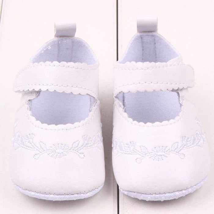 Black Soft Newborn Baby Girl Shoes Prewalker First Walkers Lovely Sneakers Infant Kids Girls Princess Shoes