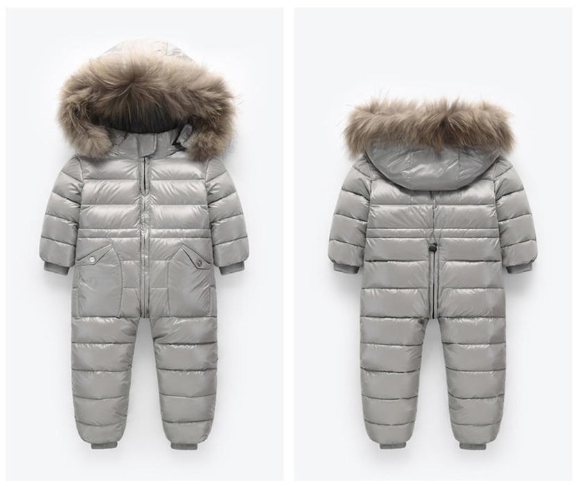 Winter Snowsuit for Climbing  Babyboy Jacket  Outdoor Infant Clothes for Girls/Boys For Ski And Winter