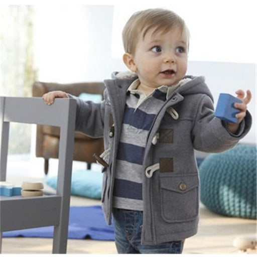 Infant Baby Jacket  Autumn Winter Hooded Outerwear Coat / Newborn Jacket. In Modern New Design