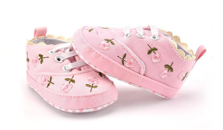 Baby Girl Shoes White Lace Soft Shoe Prewalker Walking Toddler Kids Shoes First Walker