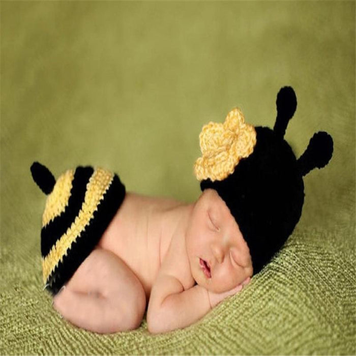 New Knitting Baby Hat Newborn Photography Props Cute Children Pajamas Set For Girls And Boys In Modern New Design