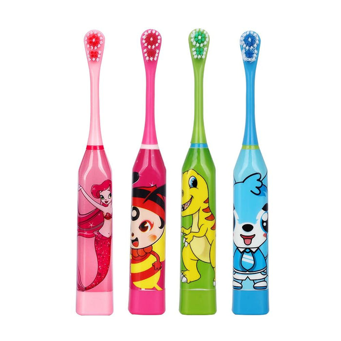 Cartoon Children Electric Toothbrush Double-sided  Heads Electric Teethbrush Or Replacement Brush Perfect Electric Brush For Kids