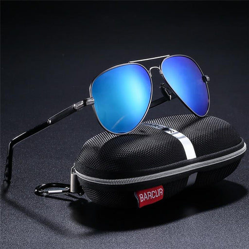 Aviation Luxury New Polarized Mens Sunglasses Pilot Style Men Accessories Driving Fishing Hiking Eyewear With UV400 Protection