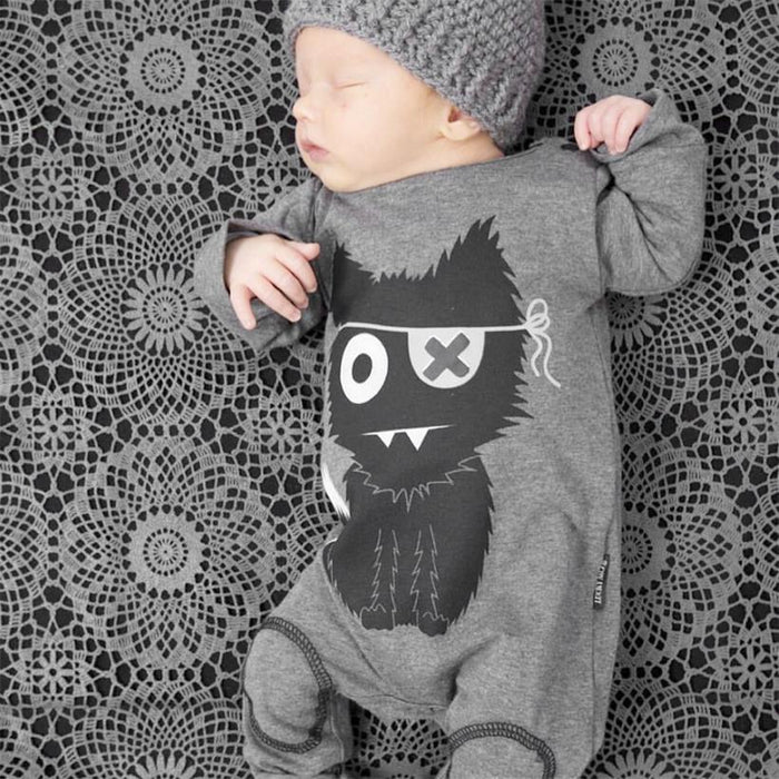 Cartoon Baby Boy Clothes Long Sleeve Baby Rompers Newborn Cotton Baby Girl Clothing Jumpsuit For Boys