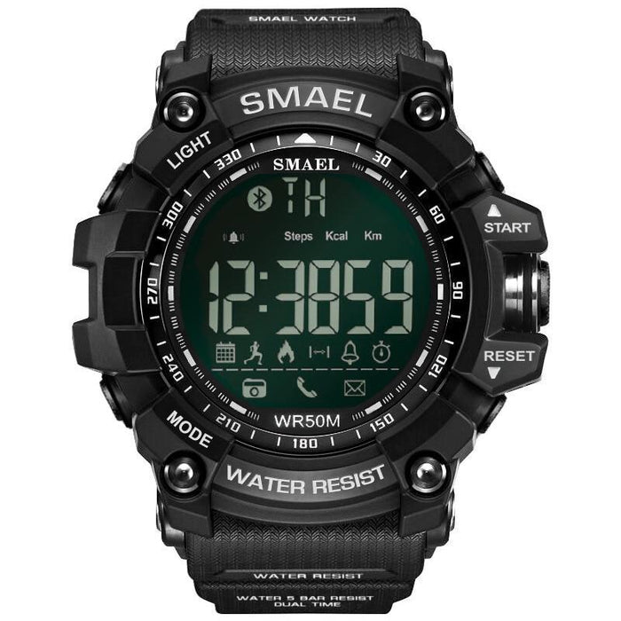 Smart Sport Mens Chronograph Watch Sport Stop Army Military Multifunction  Waterproof 50M LED Digital Watch for Man