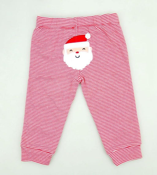 Baby Girls Pants Infant Children Clothing Trousers Kid Girl Female Striped Santa Claus Render Pants