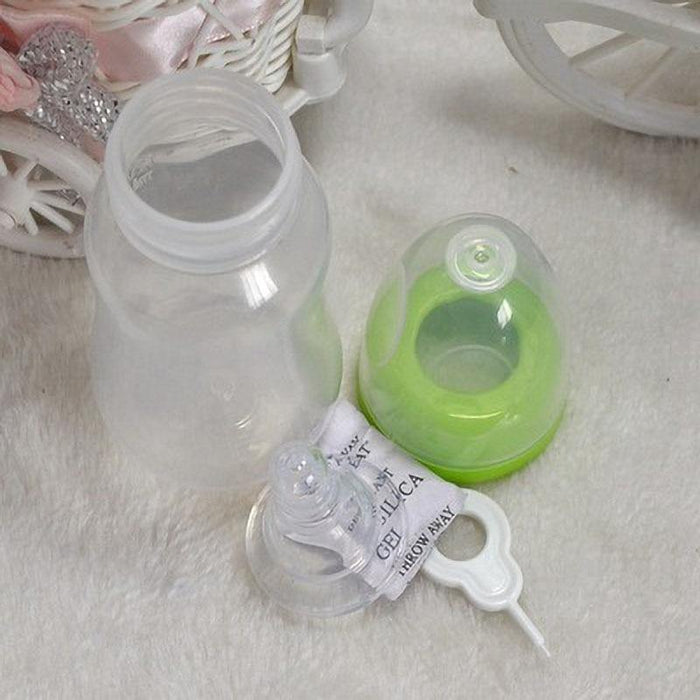 Newborn Baby Milk Bottle, Medicine Automatic Anti Colic Air Vent Wide Bottle For Kids