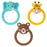 Baby Silicone Teether Pacifier Cartoon Teething Nursing Silicone BPA Free  Toys For Baby KIds