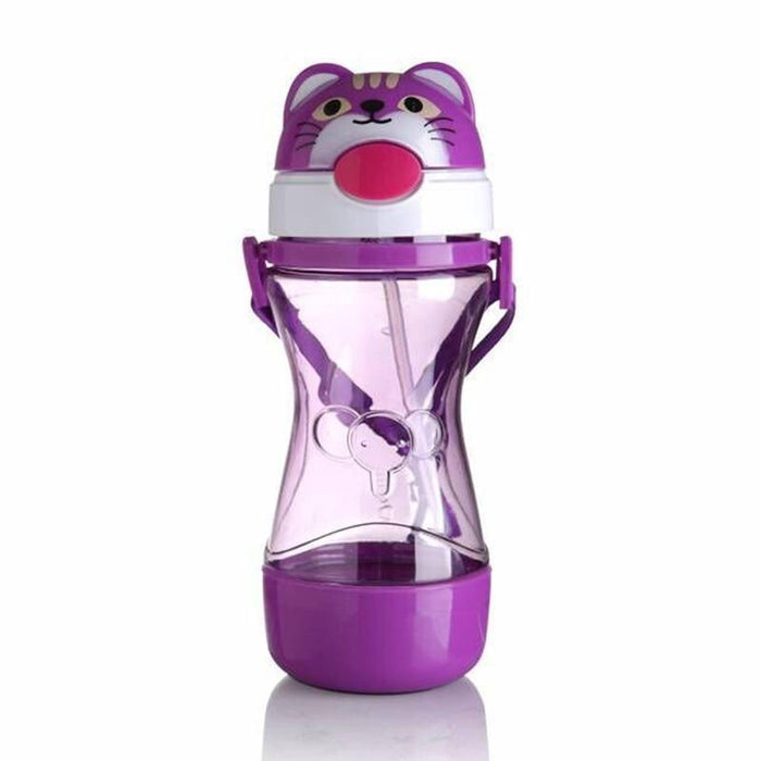 Baby Cartoon Drink Water Straw Cup for Kids Cute Juice Training Bottle Cups Infant Learn Drinking Bottles For Baby