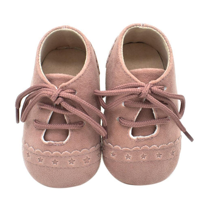 Newborn Baby Shoes Girls Boys Soft Warm Leather Prewalker Anti-slip Shoes Canvas Sports Sneakers Footwear Shoes