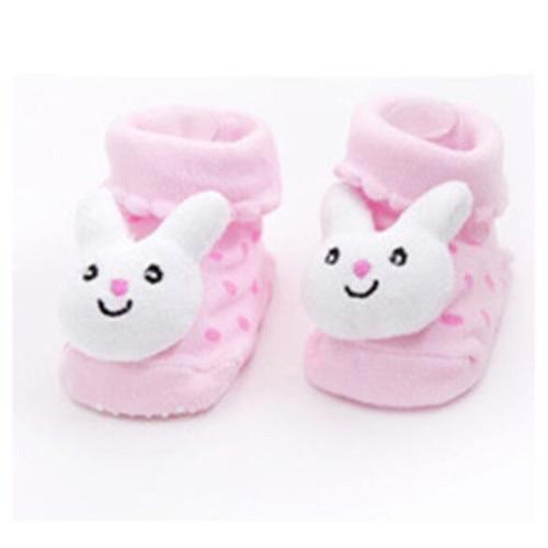 Colorful Newborn Cotton Cartoon Cute Anti Slip Sock Toddler Baby Comfortable Socks Shoes Elastic Soft Socks