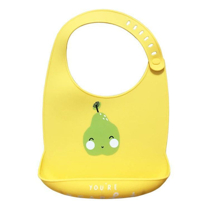 Bibs Waterproof Silicone Feeding Baby Saliva Towel Newborn Cartoon Aprons Baby Bibs Adjustable