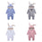 Modern New Lucury Newborn Baby Clothes Bunny Baby Rompers Cotton Hoodie Rabit Romper For Baby