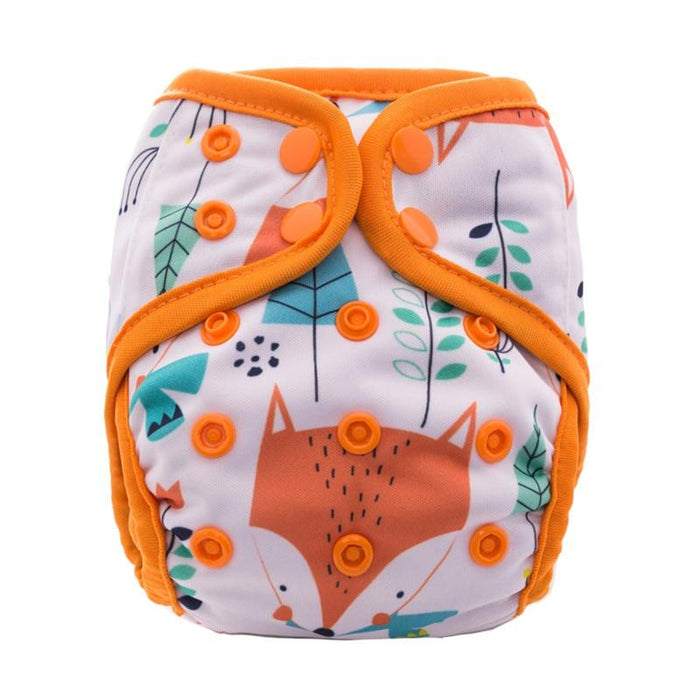 Newborn Pocket Diaper Cloth Diapers Bamboo Charcoal Inner Waterproof PUL Outer Double Gussets Nappies for Baby