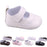 Black Soft Newborn Baby Girl Shoes Prewalker First Walkers Lovely Sneakers Infant Kids Girls Princess Shoes