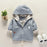 Spring Autumn Newborn Baby girl clothes Hooded baby coat 100% Cotton Children coat