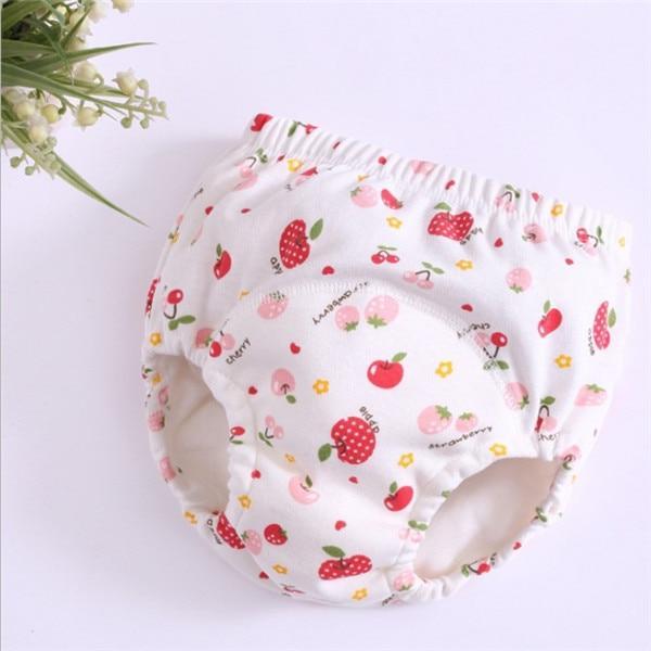 6 Layer Baby Cotton Training Pants Panties Cloth Diapers Reusable Child Nappies Breathable Diaper