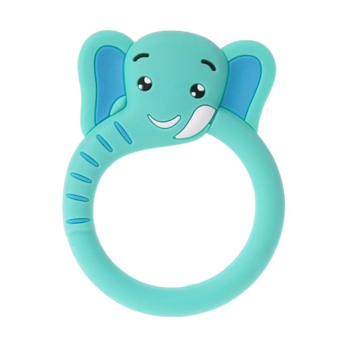 Baby Silicone Teether Pacifier Cartoon Teething Nursing Silicone BPA Free  Toys For Baby KIds