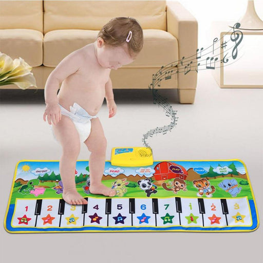 Baby Music Play Carpet Mat Children Kids Crawling Piano Carpet Educational Musical Toy For Kids