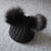 Modern Luxury Trend Design Newborn Baby Kids Girls Winter Warm Knit Hat Ball Beanie Cap In New Design