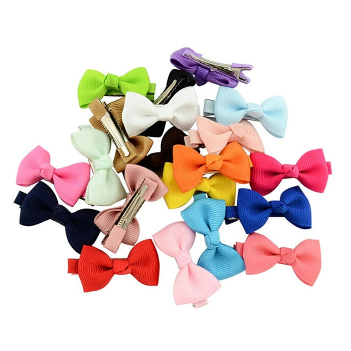 Baby Girls Bow Flower Small Barrettes Hairpins Headwear Kids Hair Clips Headband Hair Accessories For Girls