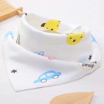 Baby Bibs Cute Cartoon Pattern bib  Burp Cloths Saliva Towel Cotton Infant Burp Cloths Bib For Kids