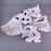 Modern 5PCS/Pack Cotton Baby Bibs 4 Lyers Girls Boys Triangle Feeding Burp Cloth  Collar Scarf For Feeding