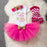 Baby First Birthday Outfits Tutu Tulle for 1 Year Party Fluffy Pink Communion Toddler Christening Gown Dresses For Girls