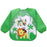 Waterproof Long Sleeve Girl Bibs Kids Burp Cloth Feeding Bib with Pocket Bib For Kids