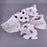 Modern 5PCS/Pack Cotton Baby Bibs 4 Lyers Girls Boys Triangle Feeding Burp Cloth  Collar Scarf For Feeding