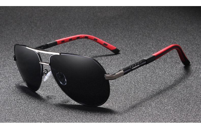 Luxury Retro Popular Vintage Aluminum Polarized Sunglasses Brand New Elegant Aviation Glasses  Lens Driving EyewearFor Men and Woman