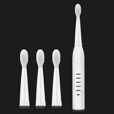 Electric Toothbrush Rechargeable Ultrasonic Washable Electronic Whitening Waterproof Teethbrush Head Replaceable Perfect For Cleaning Teeths