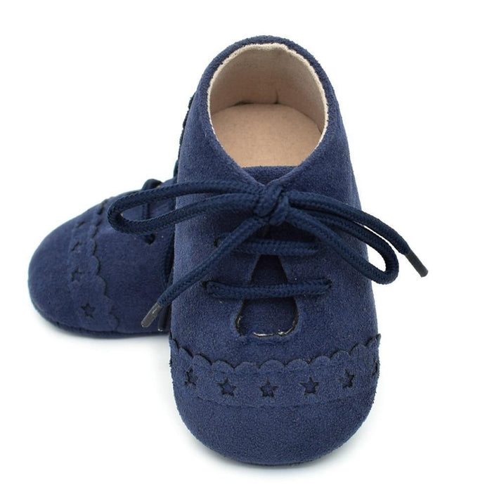 Newborn Baby Shoes Girls Boys Soft Warm Leather Prewalker Anti-slip Shoes Canvas Sports Sneakers Footwear Shoes