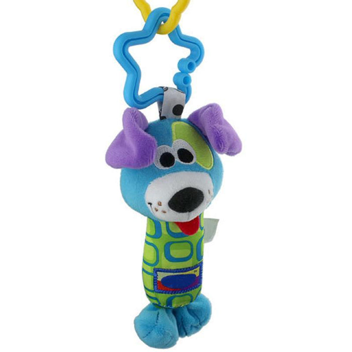 Colorful Baby Kids Rattle Toys Cartoon Animal Plush Hand Bell Baby Stroller Crib Hanging Rattles For Infant Baby Toys