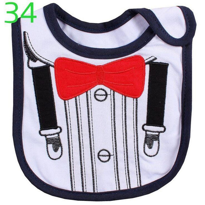 Cartoon Cotton Baby Bib Infant Saliva Towels Baby Waterproof Bibs Newborn Wear Babies Accessories