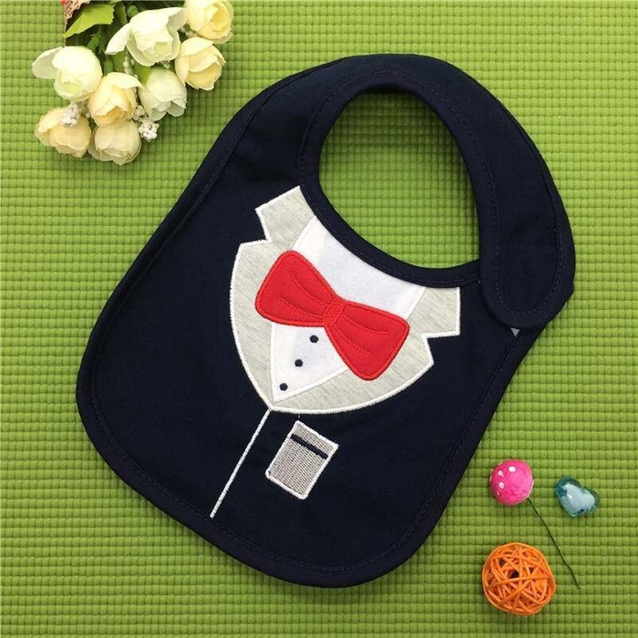 Luxury Modern Baby Boy Bibs Cotton Infant Newborn Girl Feeding Cute Pattern Bandana Bib For Kids