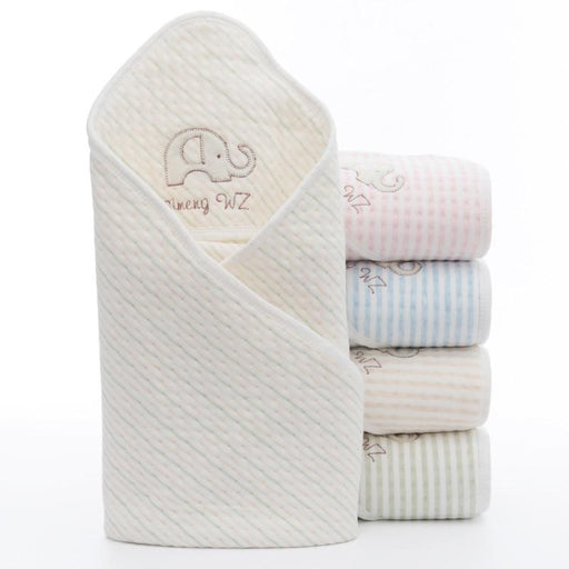 Summer Baby Blanket Infant Breathable Envelop Swaddle For Newborn Baby Hooded Sleepsack For Baby