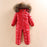 Winter Snowsuit for Climbing  Babyboy Jacket  Outdoor Infant Clothes for Girls/Boys For Ski And Winter