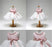 Luxury Designer Handmade Pink Dress for First Birthday Party Girl Baby Clothing Ball Toddler Girls Dress