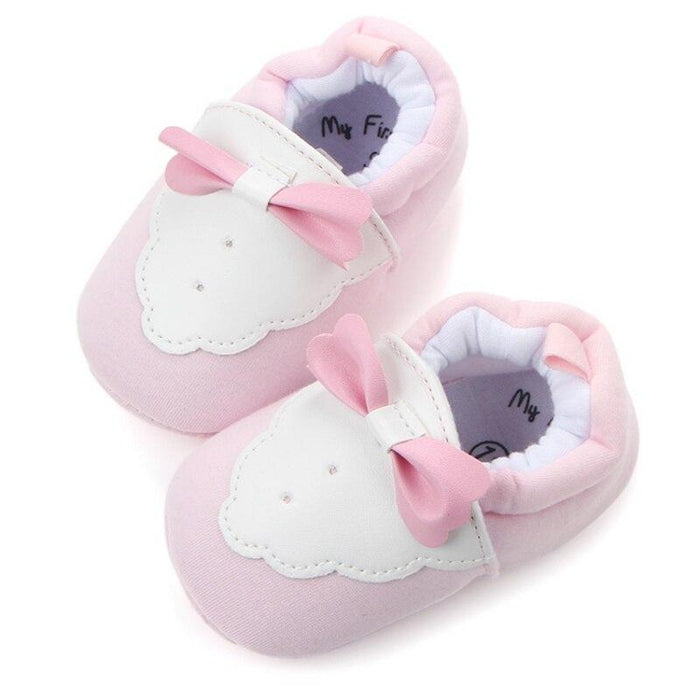 Modern Elegant Baby First Walkers Infant Newborn Autumn Winter Butterfly-knot Cotton Kids Soft Pre walker Shoes For Boys