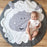 Modern Luxury Animal Carpet For Baby Play Mats Wewborn Infant Soft Sleeping Mat Cotton Rabbit Lion Raccoon Swan Pegasus Koala Cat Bear Carpet For Kids