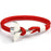 Trendy Anchor Bracelet Whale Tail Shape Men Survival Rope Bracelet Men Male Women Jewelry Simple Hook Bracelts