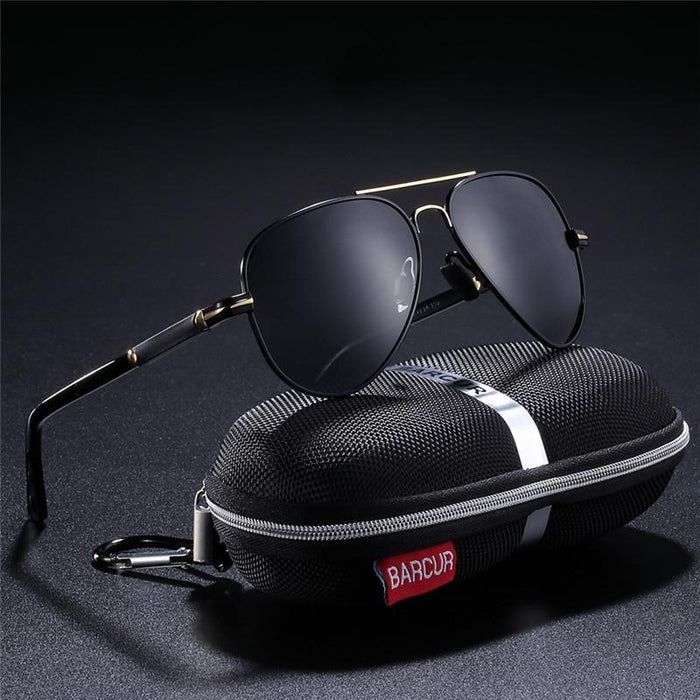 Aviation Luxury New Polarized Mens Sunglasses Pilot Style Men Accessories Driving Fishing Hiking Eyewear With UV400 Protection