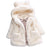 Winter Baby Girls Clothes Fur Coat Fleece Warm Hooded Jacket Children's Outerwear Coat For Girls