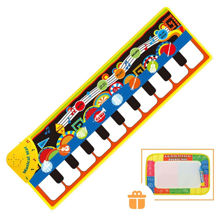 Electronic Musical Mat Carpets Keyboard Baby Piano Play Mat Toy Musical Instrument Music Toys Educational Toys Fro Kids