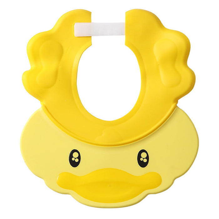 Modern Water Eyes Ears Shampoo Cap Wide Brim Hair Washing Baby Shower Infant Duck Shape Guard Hats For Kids