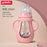 Modern Glass Baby Bottle Straw Drop-resistant Water Drink Bottles for Baby Milk Bottle for a Child