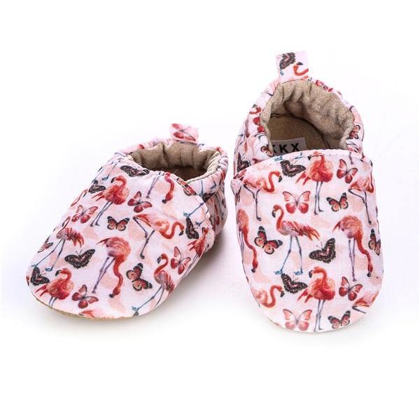 Kid Girls Boy First Walkers Soft Infant Toddler Shoe Cute Flower Footwear For Newborns Baby Shoes