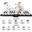 Electronic Musical Piano Mat Keyboard Baby Crawling Touch Play Game Carpet Mat Educational Musical Instrument Toy For Kids