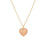 New Romantic Amazing Sweet Cute Colorful Heart Shape Pendant Elegant Link Chain Necklaces Luxury For Women And Girls Wedding Engagement Accessories Jewelry